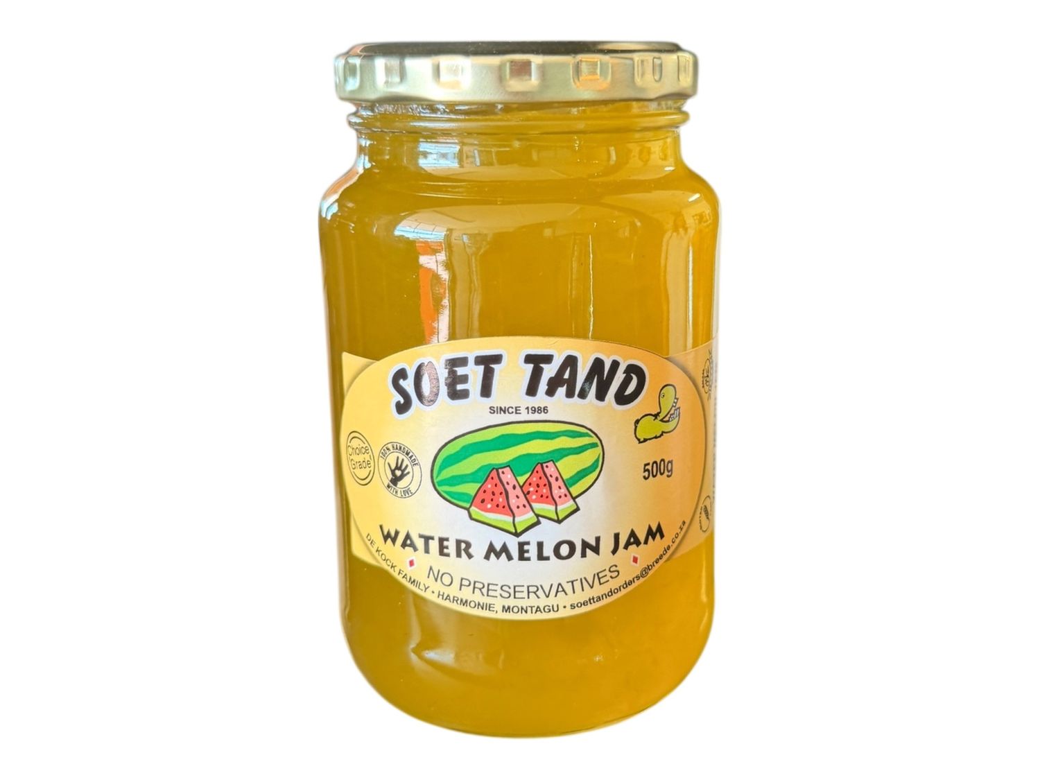 Soet Tand Jams Watermelon 500g