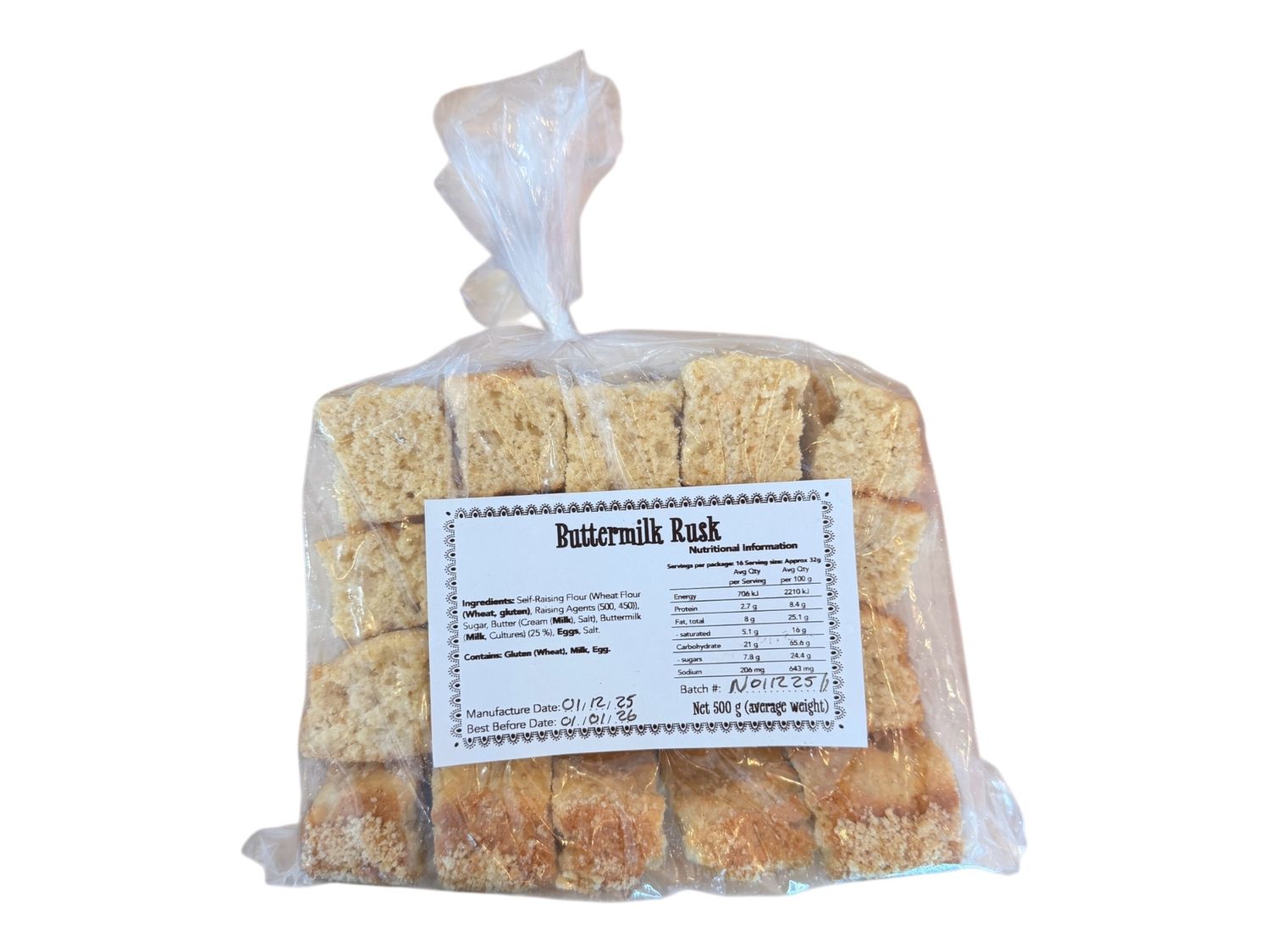 Rusks Buttermilk