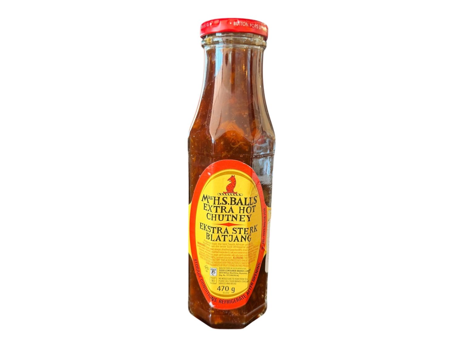 Mrs Balls Chutney XHot 470g