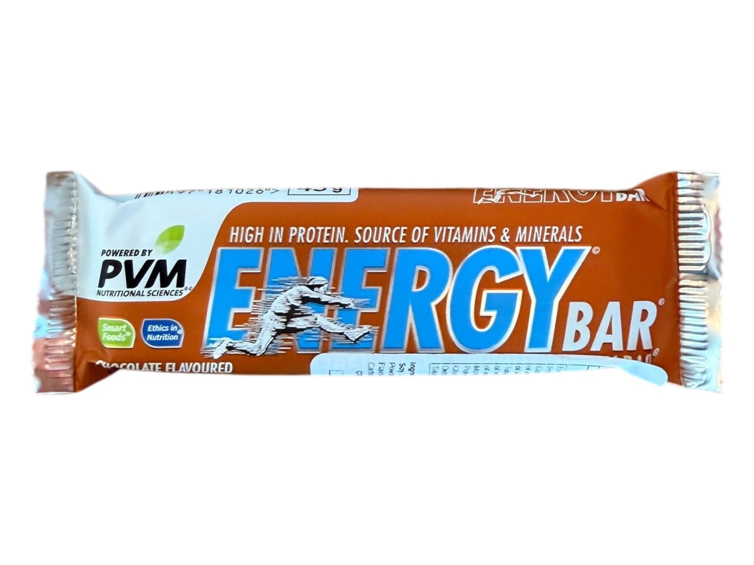 PVM Energy Bar Chocolate 45g