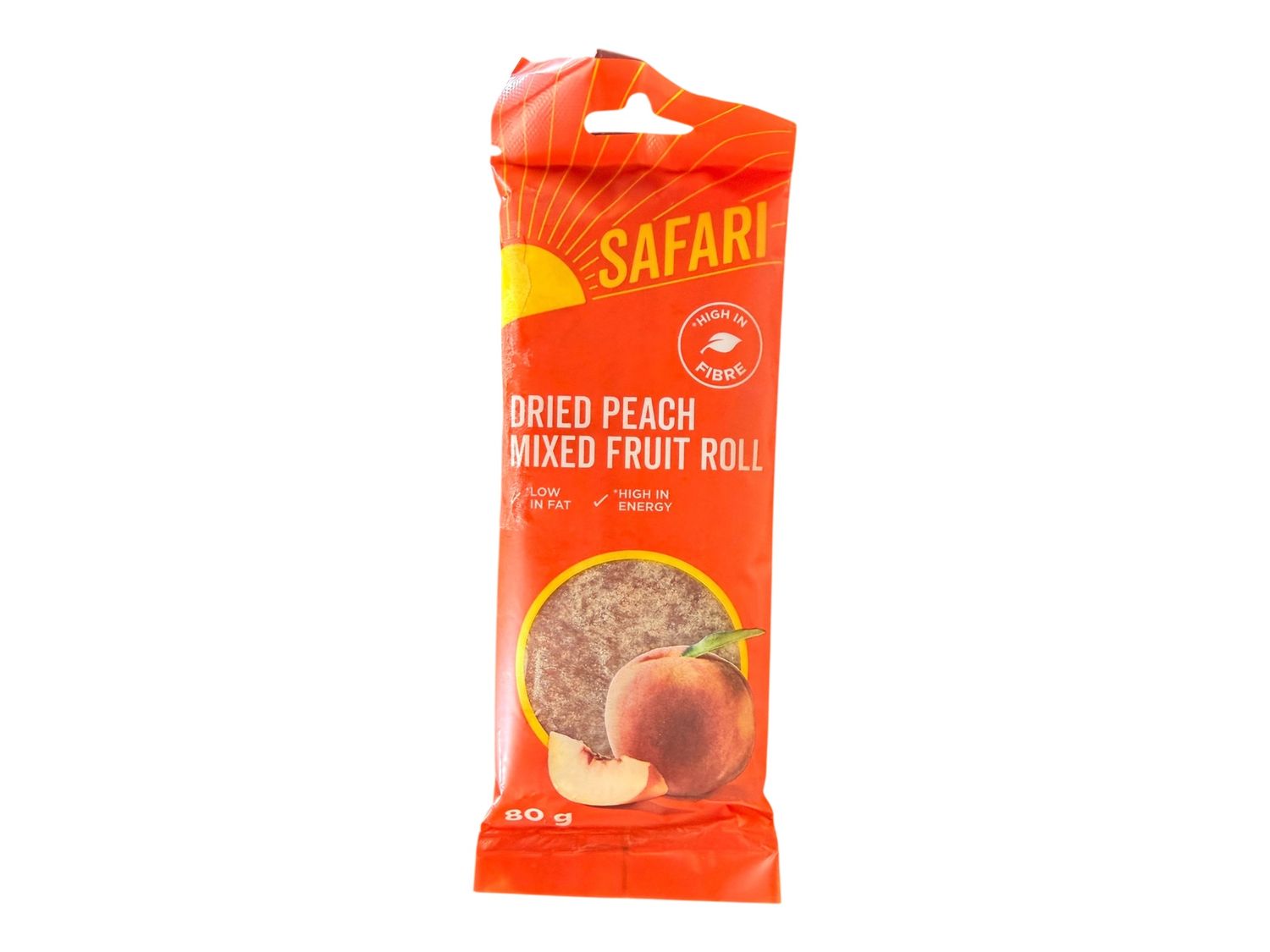 Safari Fruit Roll Peach 80g