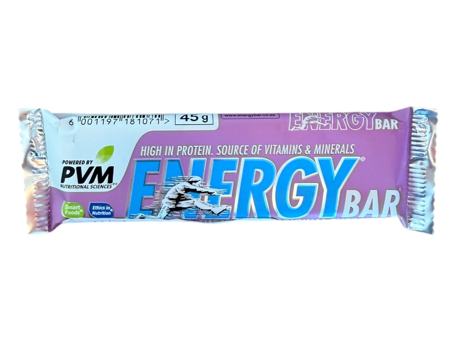 PVM Energy Bar Rum &amp; Raisin 45g