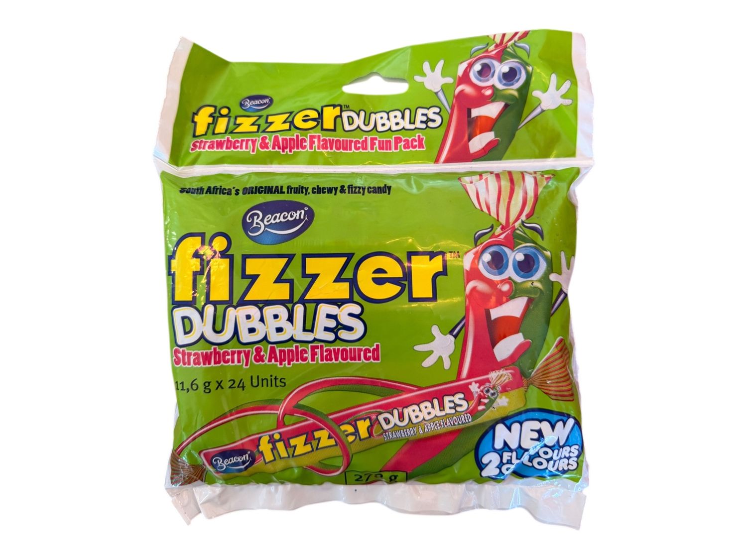 Beacon Fizzer Dubbles Strawberry/Apple 24s