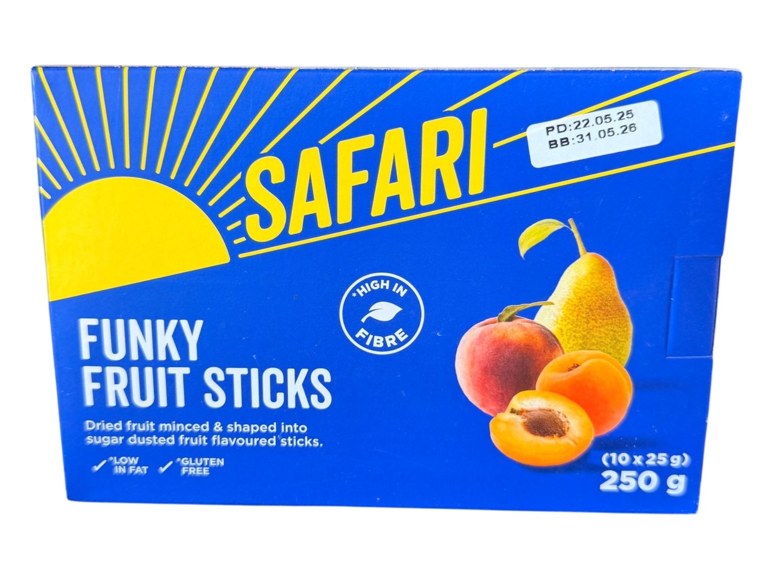 Safari Fruit Sticks 10 Pack