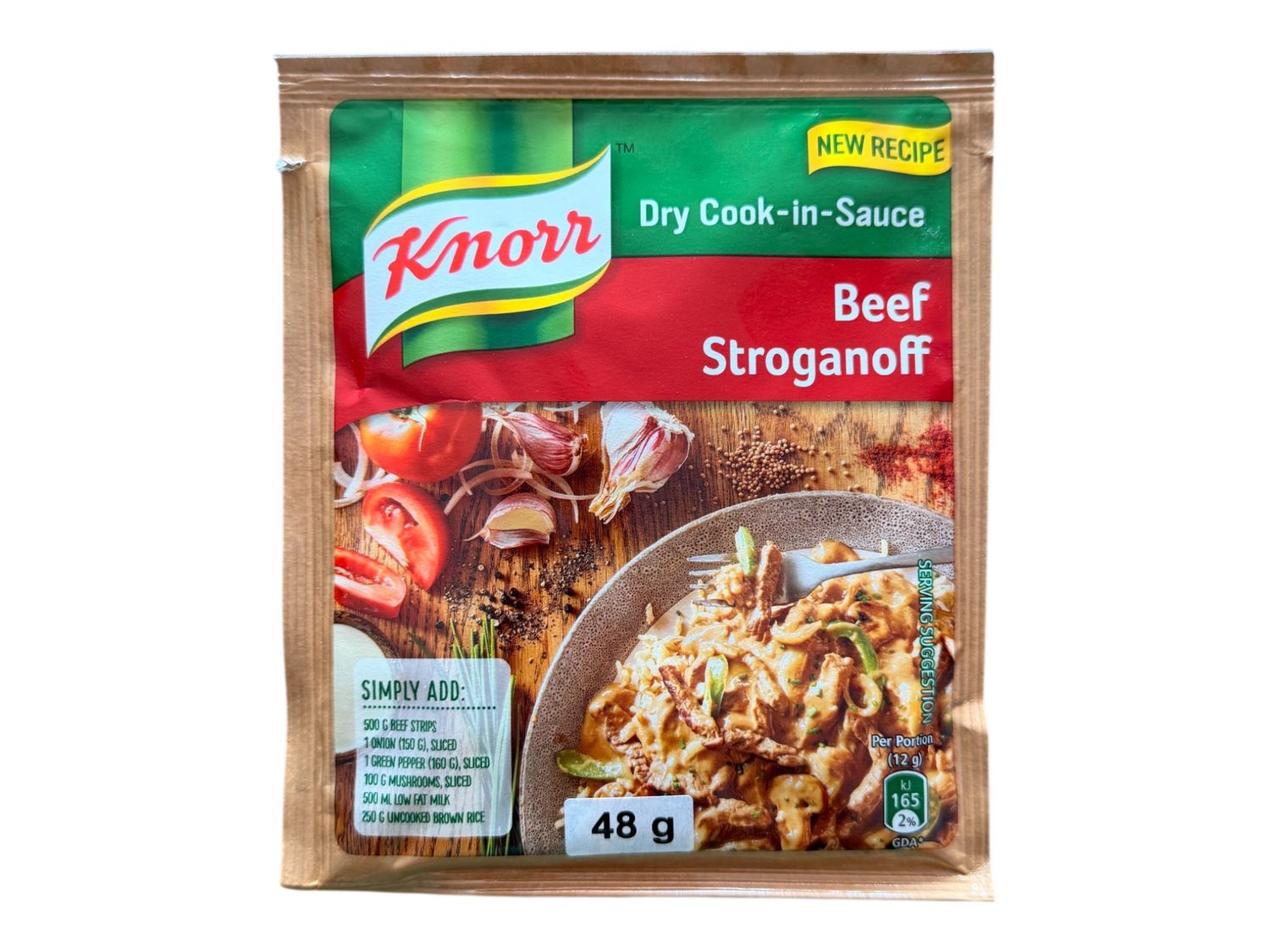 Knorr Cook-In-Sauce Beef Stroganoff 48g