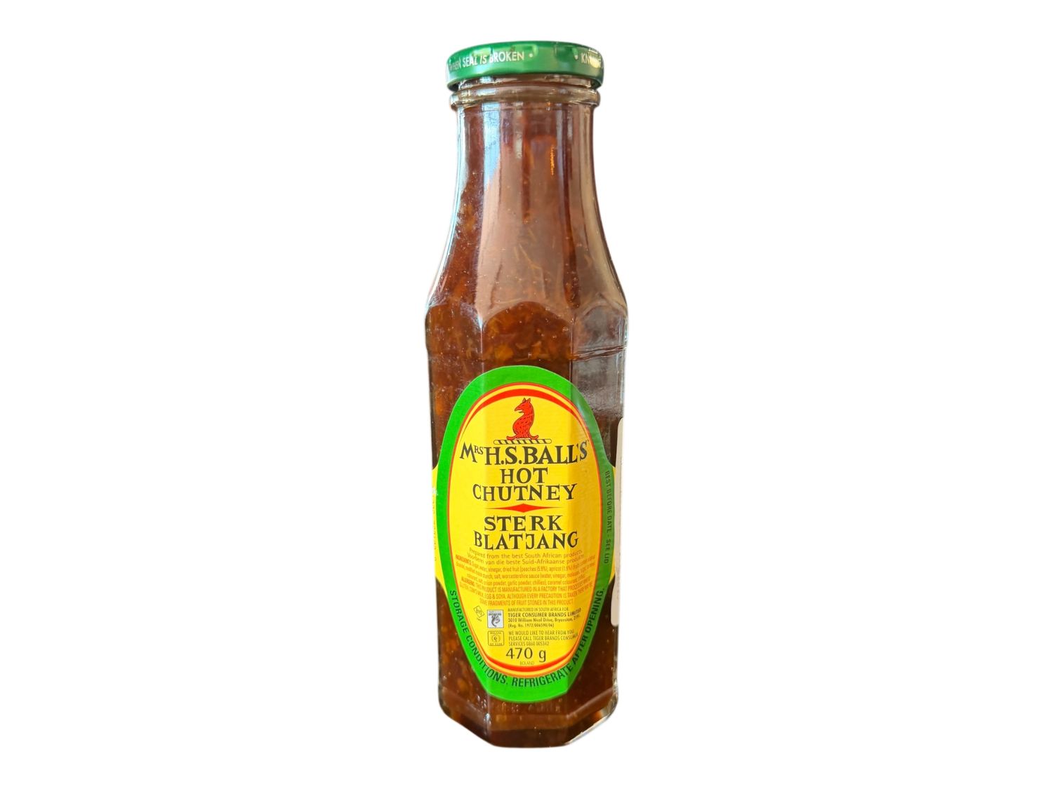 Mrs Balls Chutney Hot 470g