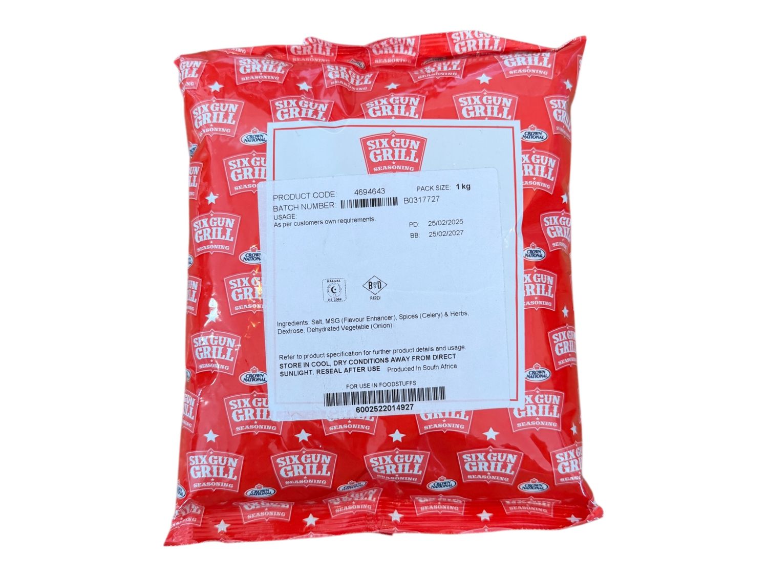 Six Gun Grill Spice 1kg