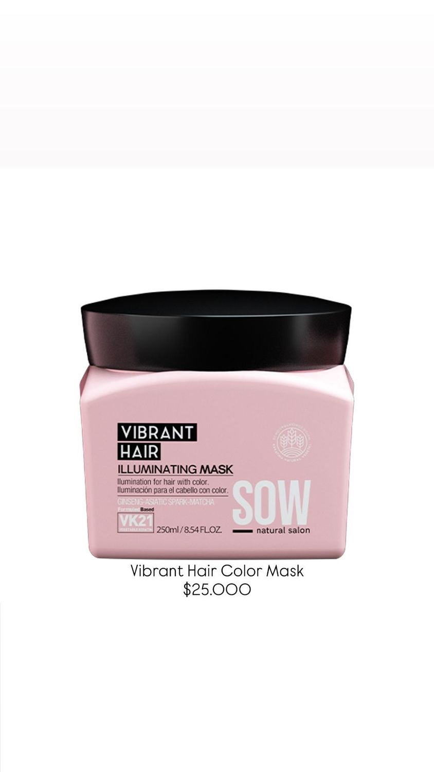Vibrant Hair Color Mask
