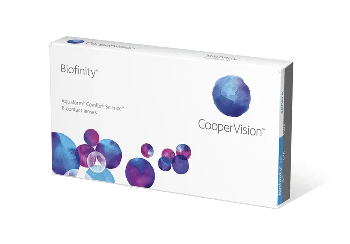 LENTES DE CONTACTO BIOFINITY ESFERICO