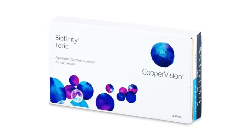 LENTES DE CONTACTO BIOFINITY  TORICO