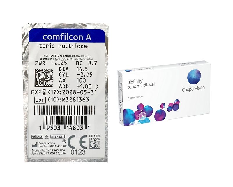 LENTES DE CONTACTO BIOFINITY MULTIFOCAL