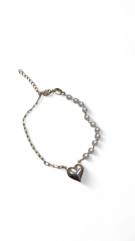 Pulsera Acero corazón