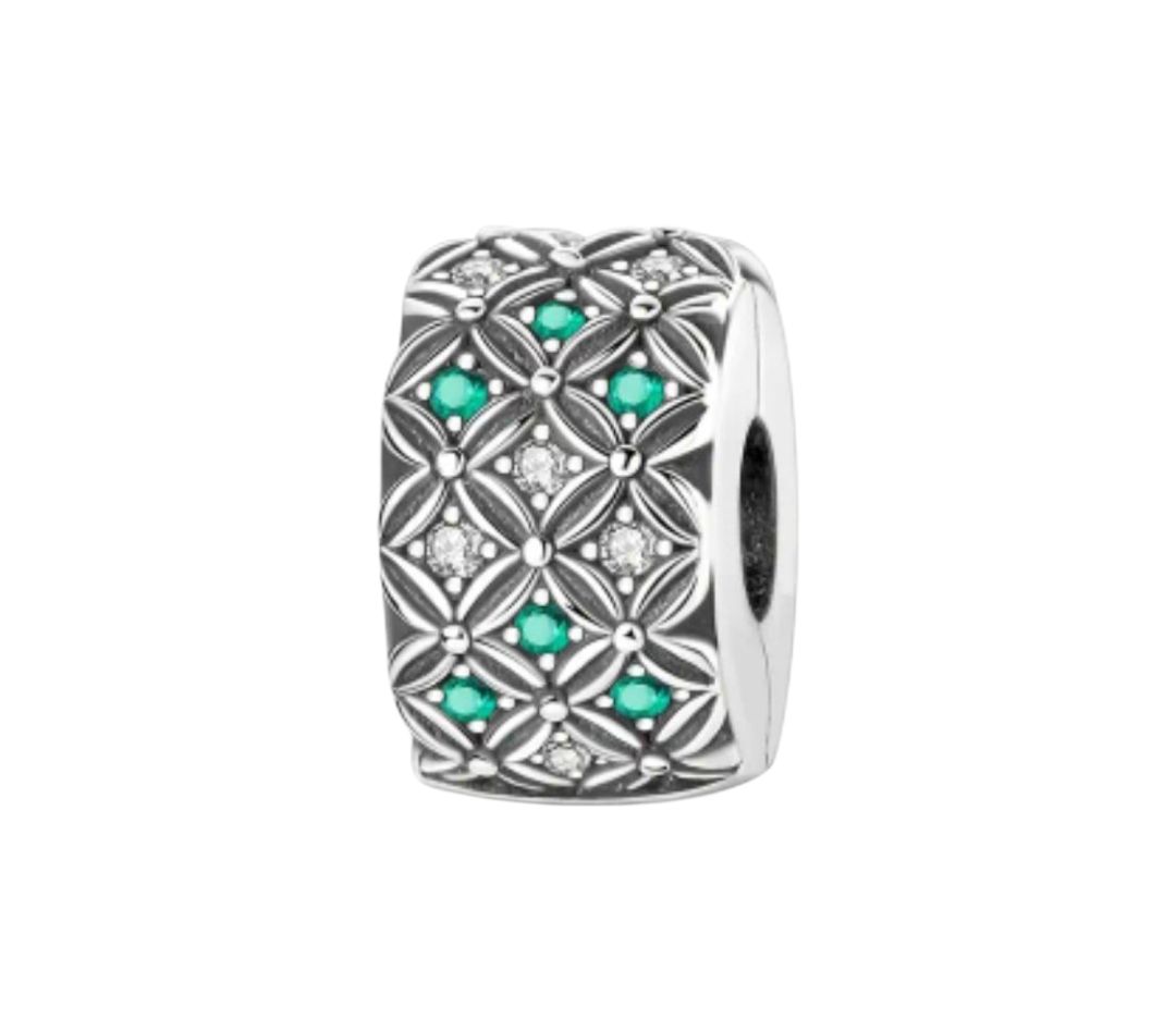 Charm circonias verdes