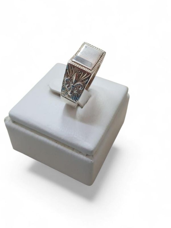 Anillo de mesa, flor de loto