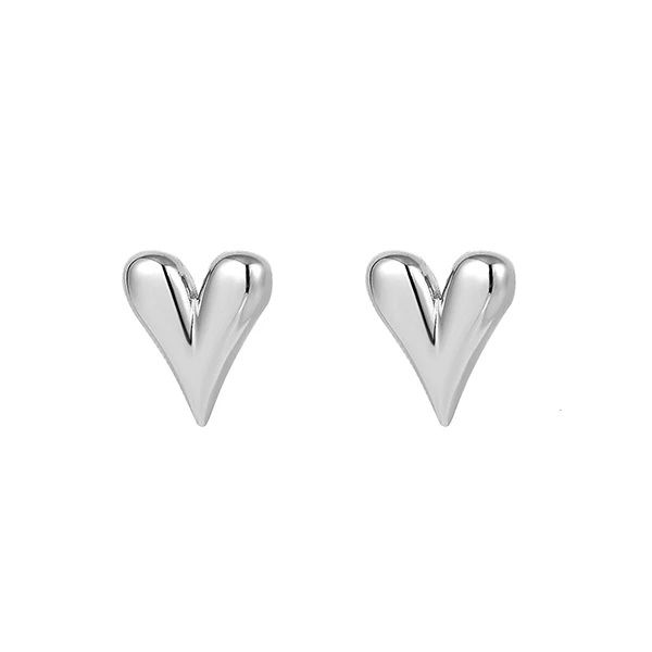 Caravanas Corazón de Plata 925