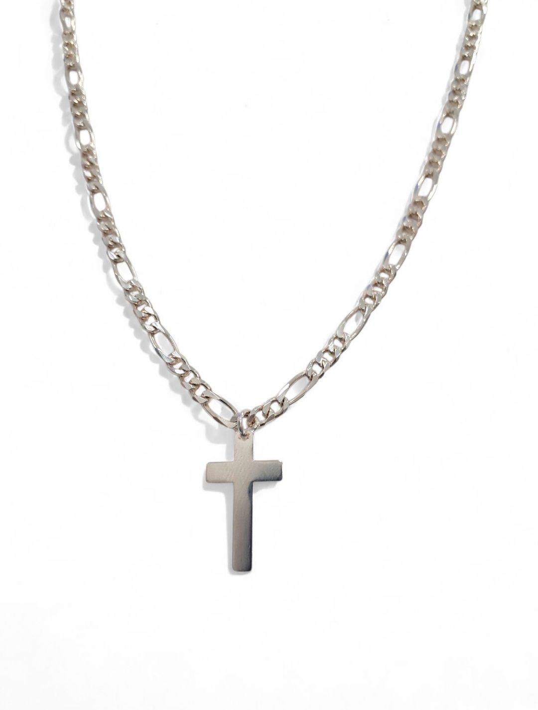 Cadena cruz plata 925