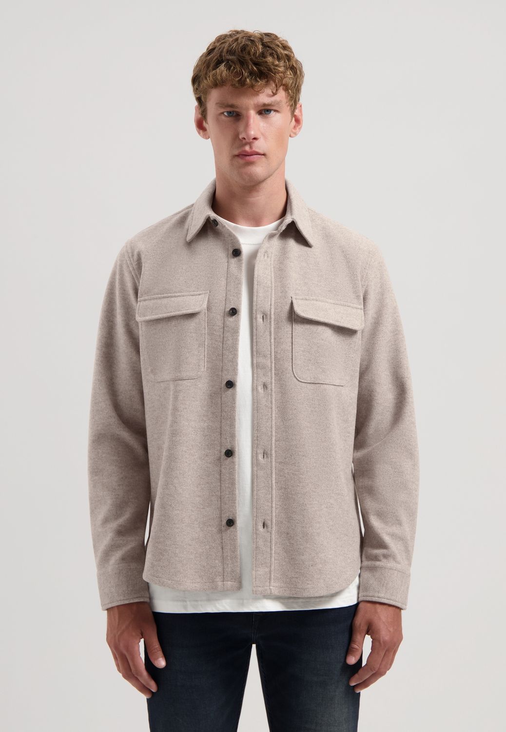 DSTREZZED -  ULRIK OVERSHIRT - 303776-NOS, Color: Elmwood, Size: M