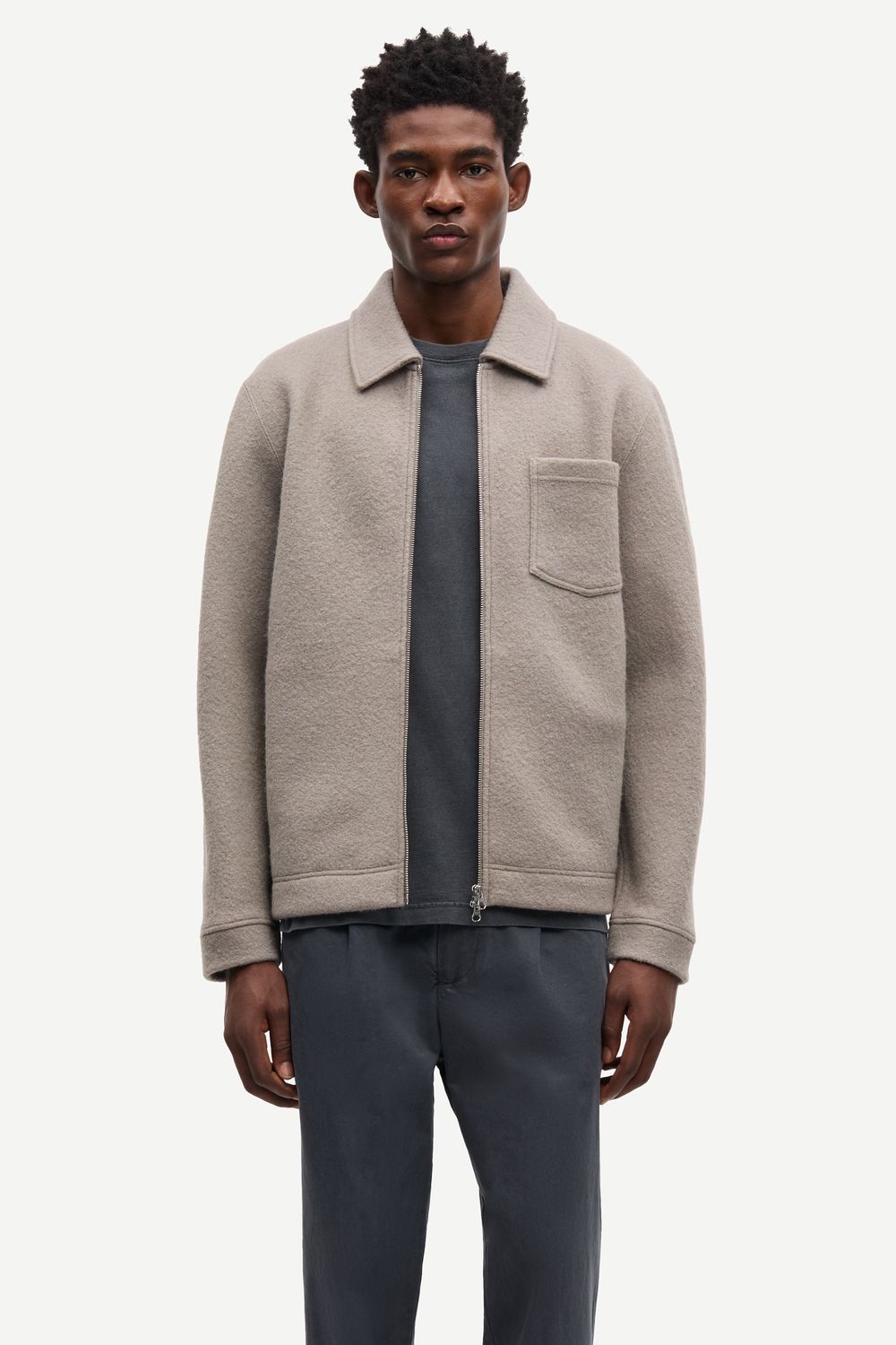 SAMSØE SAMSØE - HANNES FULL ZIP 14612