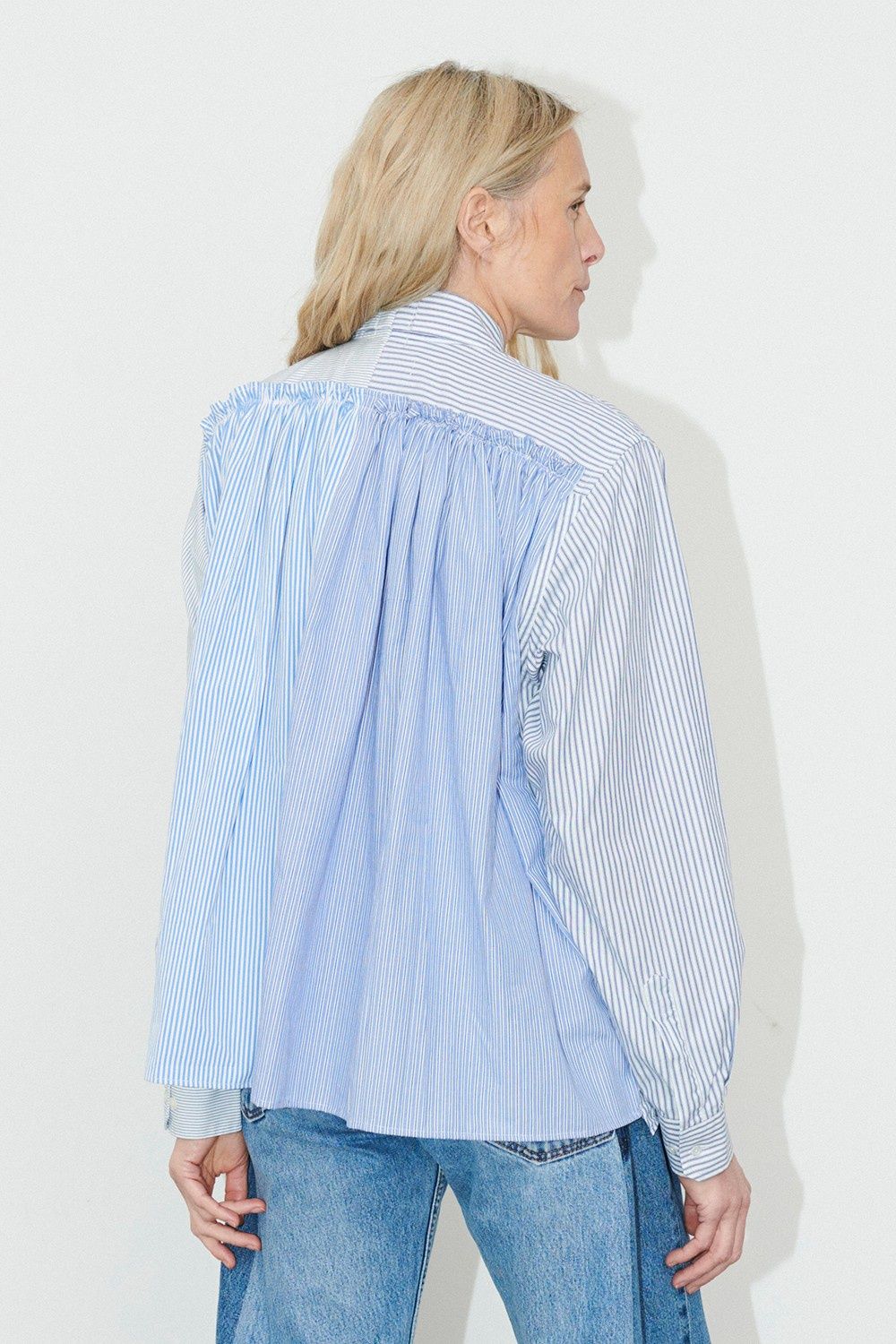 E.L.V. Denim Woman - 2011-204-27, Color: MULTI BLUE, Size: M/L