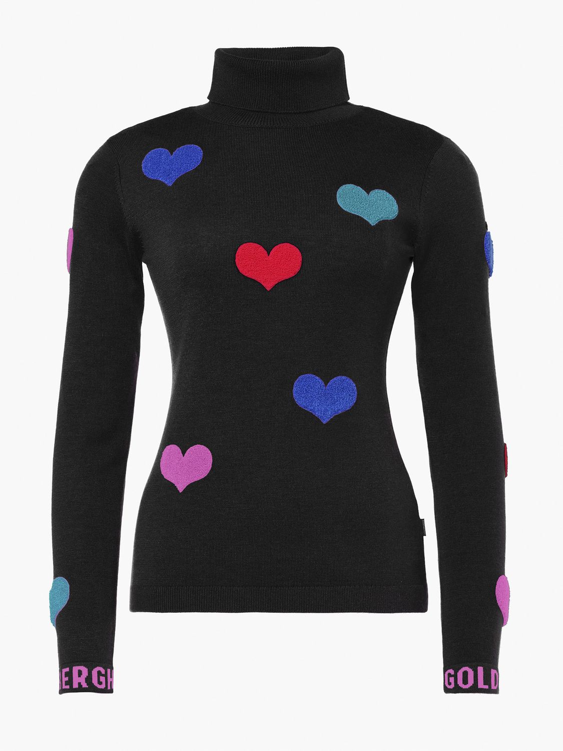 GOLDBERGH - GB40025254 - BACIO long sleeve knit sweater, Color: 9000 - Black, Size: L