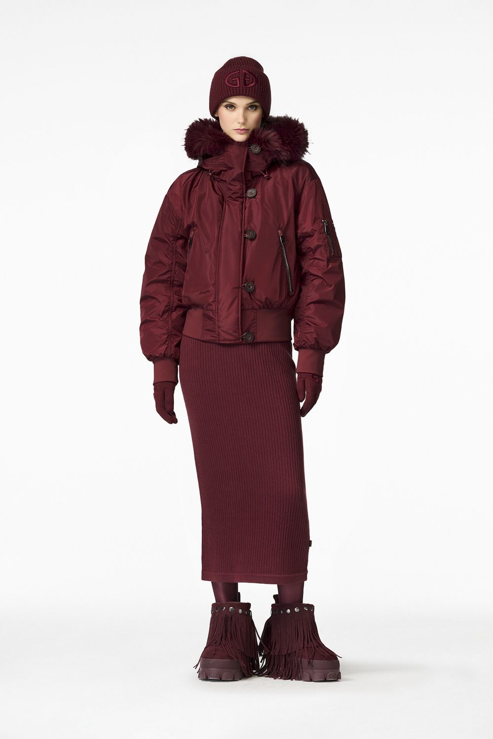 GOLDBERGH - GB00611253 - JEANNE ski jacket FAUX BORDER