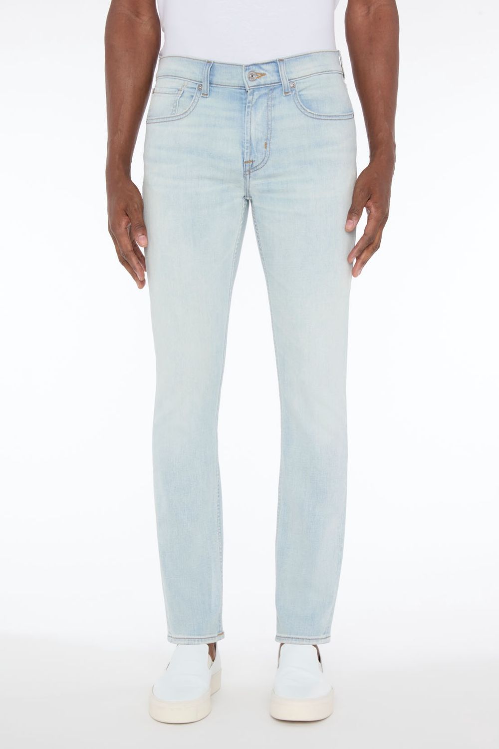 7 FOR ALL MANKIND - SLIMMY TAPERED - MEZZO, Color: Mezzo, Size: 32