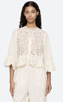Sea New York lacde top AW25-123
