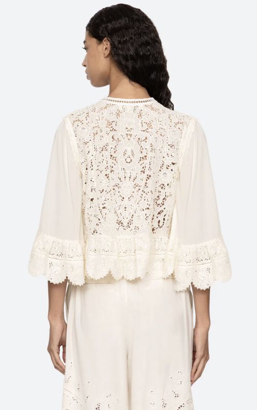 Sea New York lacde top AW25-123