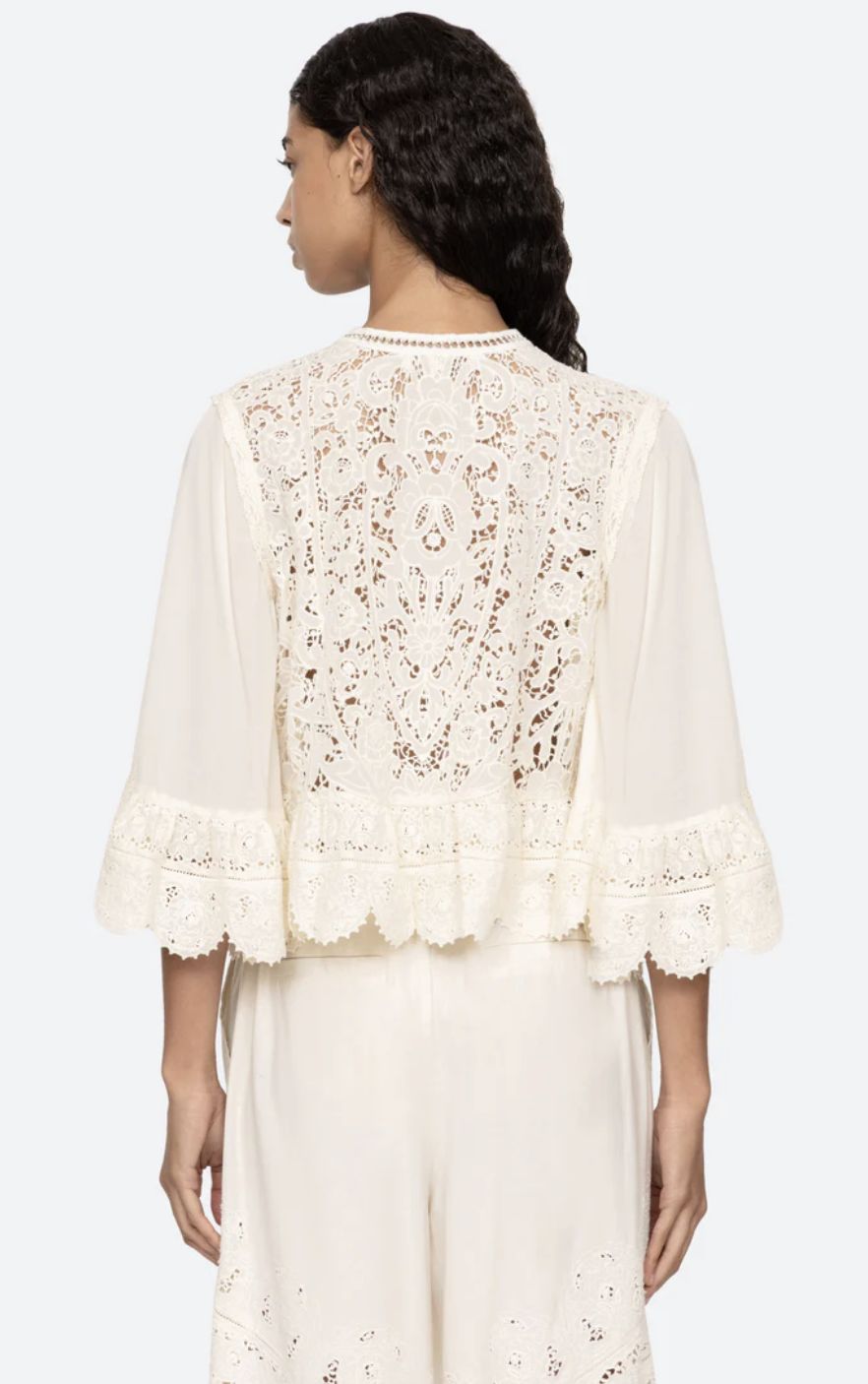 Sea New York lacde top AW25-123