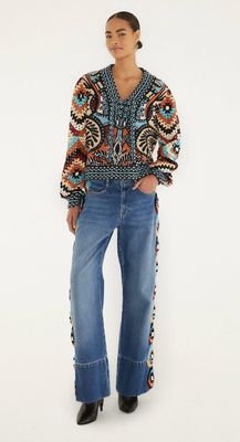 Farm Rio Jeans crochet 344837