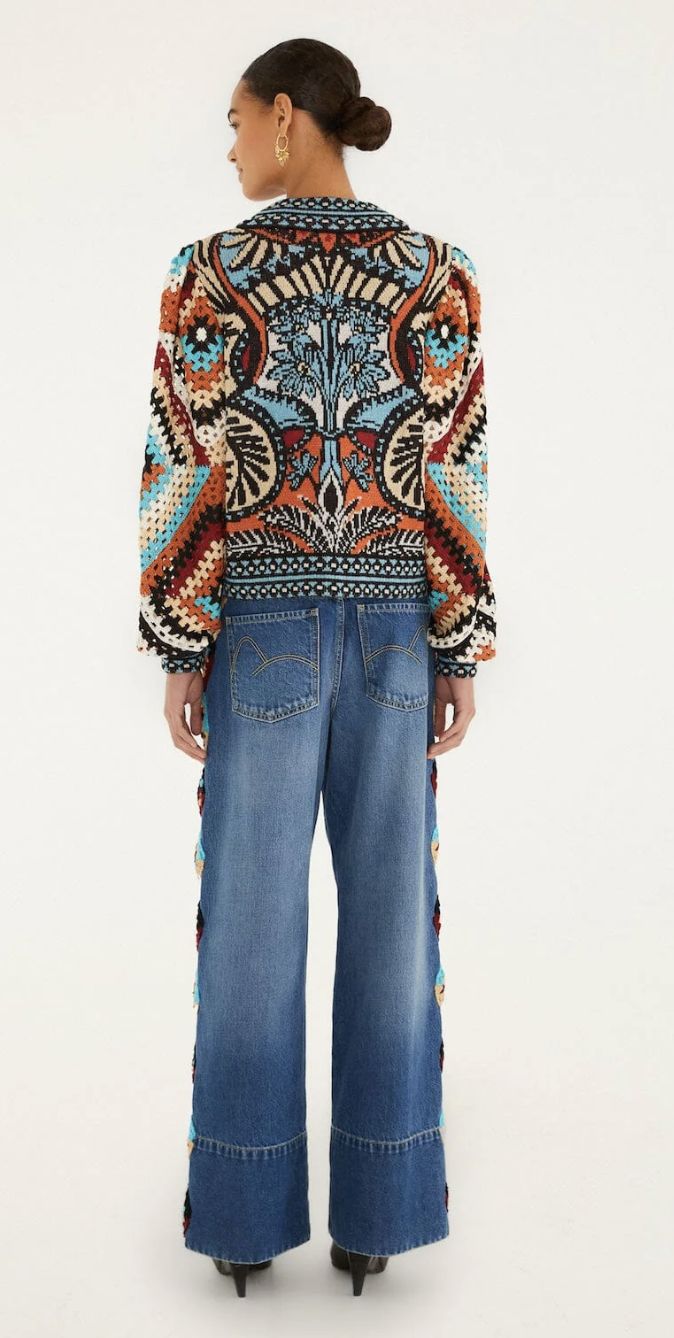 Farm Rio Jeans crochet 344837