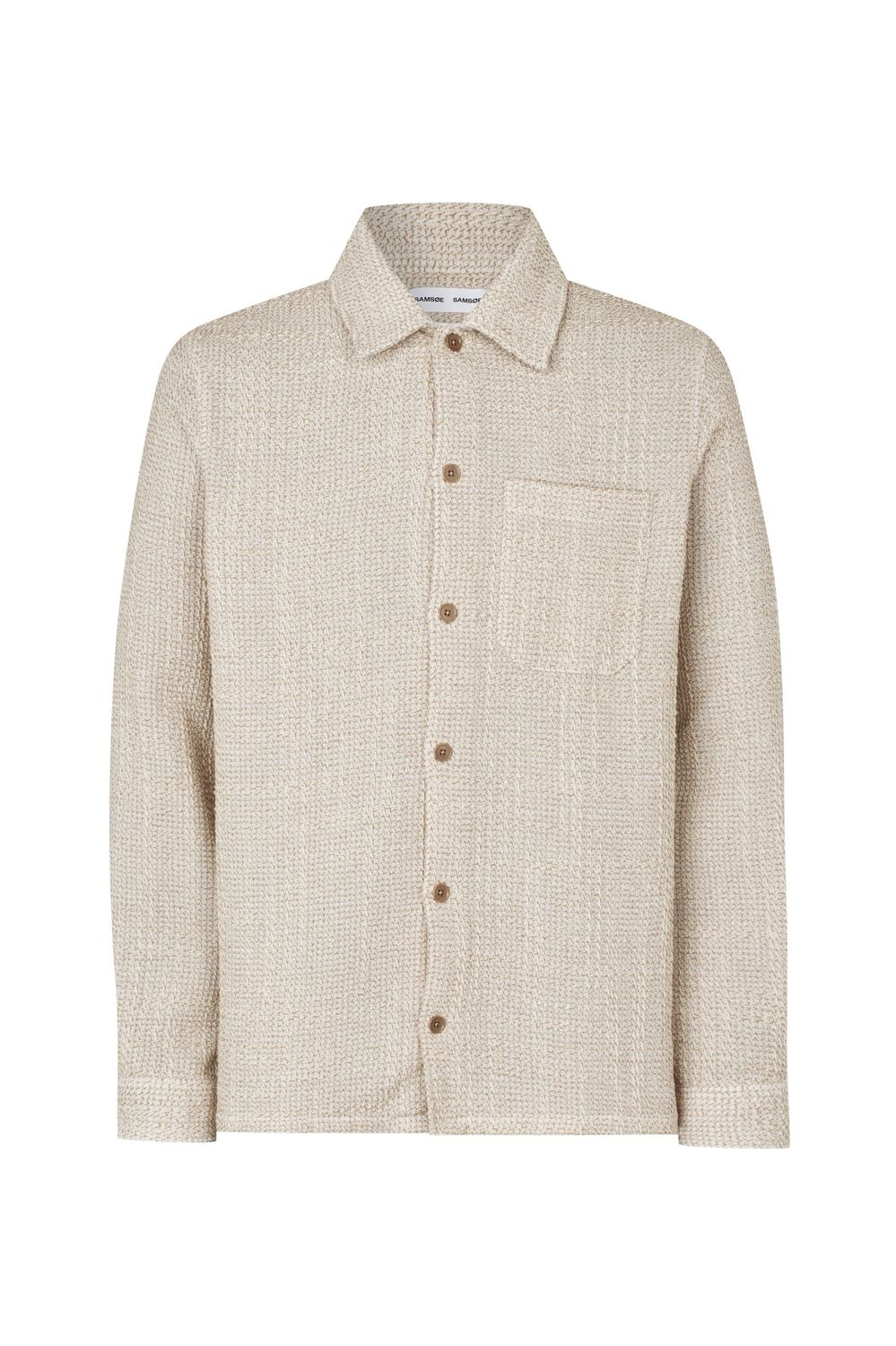 SAMSØE SAMSØE - SATAKA JC OVERSHIRT 15846, Color: OATMEAL MEL., Size: M