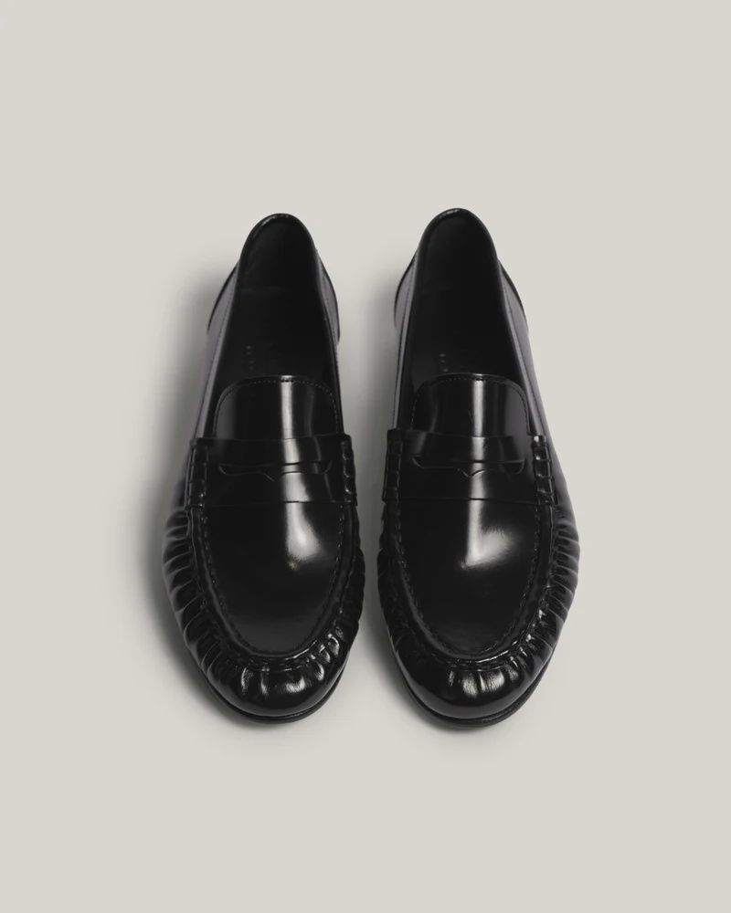 POSA - Penny Loafer Wrinkle - Box Leather