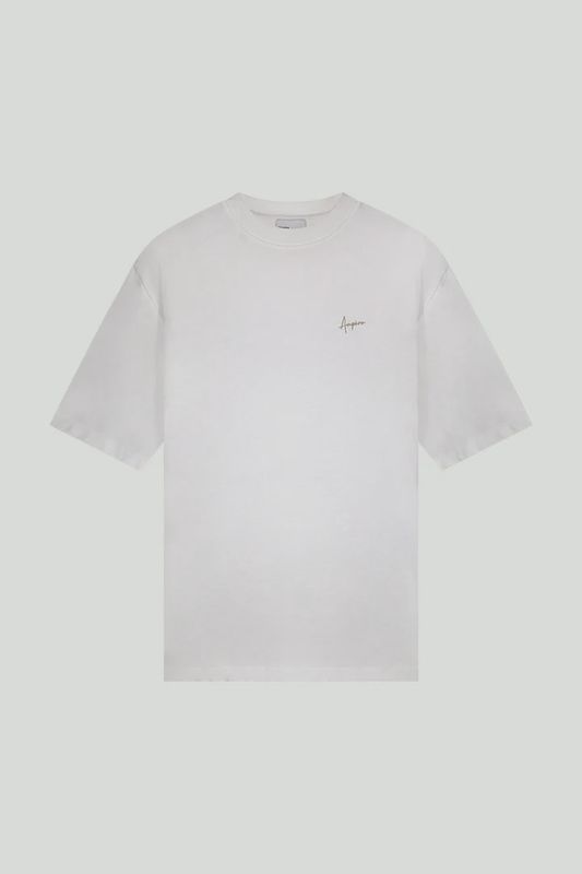 AMPÈRE - AUGUST - DRY JERSEY TEE - WHITE