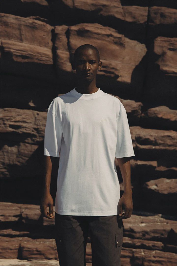 AMPÈRE - AUGUST - DRY JERSEY TEE - WHITE