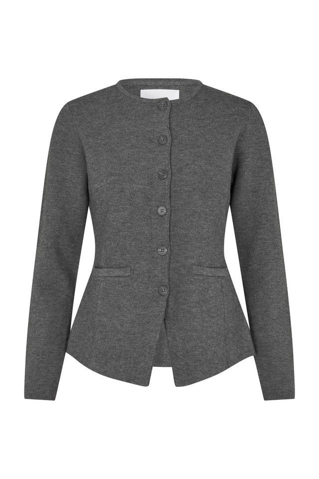 Samsoe Samsoe Dames - SALULA JACKET 15825, Color: DARK GREY, Size: XXS
