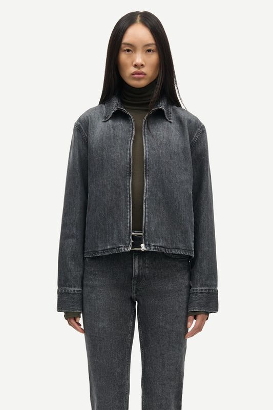 Samsoe Samsoe Dames - SANARINNA ZIP JACKET 15590