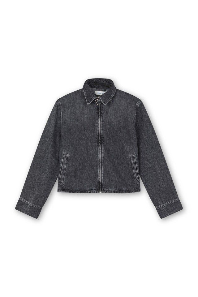 Samsoe Samsoe Dames - SANARINNA ZIP JACKET 15590, Color: GREY CLOUD, Size: XXS