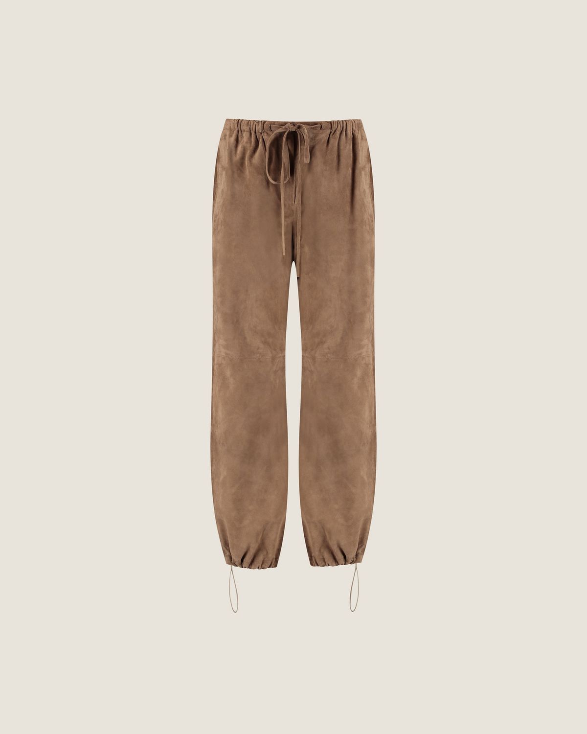 ALTER EGO - RUBY SUEDE TROUSERS, Color: Wood, Size: xs