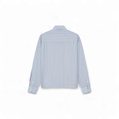 ØLÅF - BRUSHSTROKE LOGO STRIPE LS SHIRT