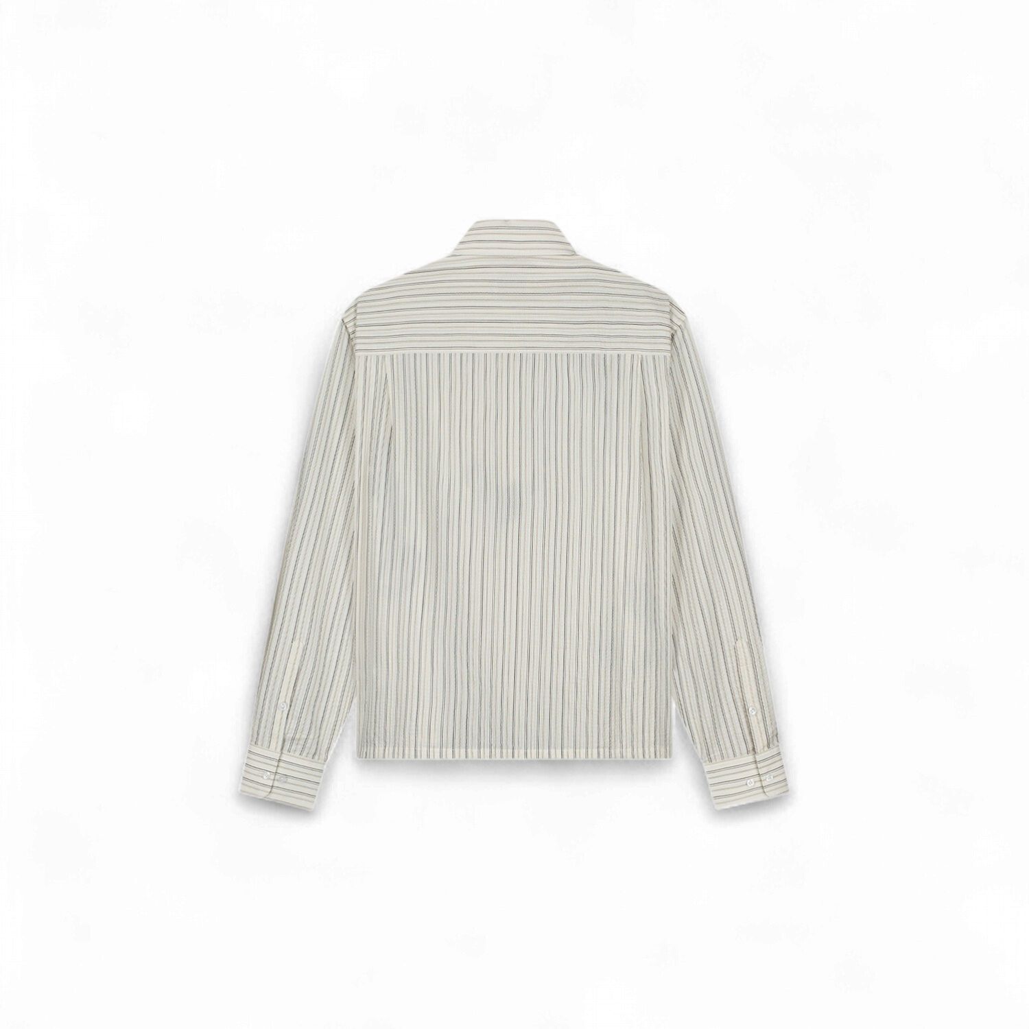 ØLÅF - BRUSHSTROKE LOGO STRIPE LS SHIRT