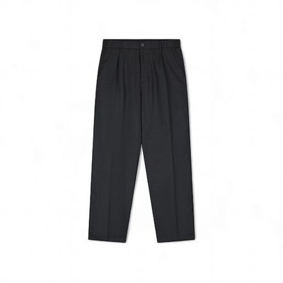 ØLÅF - REGULAR WOOL BLEND PLEATED PANT