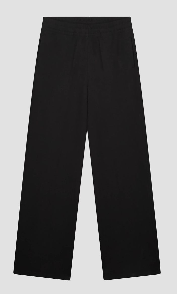 ØLÅF - SIGNATURE STRAIGHT LEG SWEATPANT, Color: BLACK, Size: XS