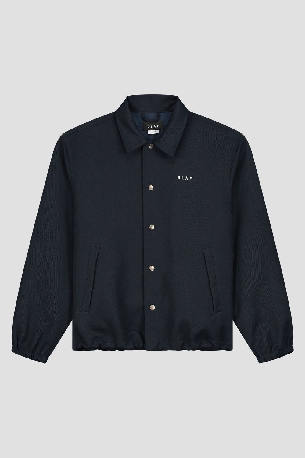 ØLÅF - COACH JACKET, Color: NAVY, Size: XS