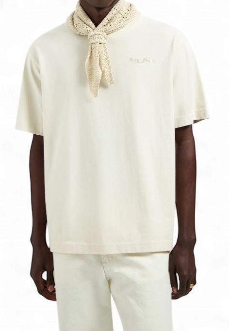 ØLÅF - RIPSTOP APPLIQUE RELAXED TEE