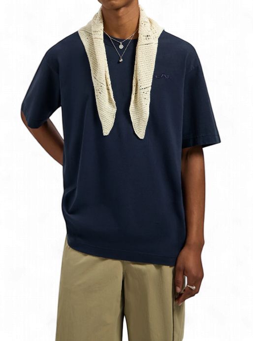 ØLÅF - RIPSTOP APPLIQUE RELAXED TEE