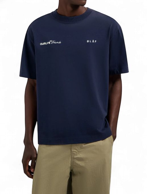 ØLÅF - SCRIPT FRIENDS BOXY TEE