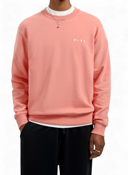 ØLÅF - BRUSHSTROKE FACE CREWNECK