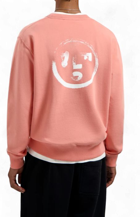 ØLÅF - BRUSHSTROKE FACE CREWNECK