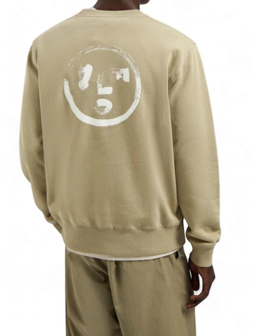 ØLÅF - BRUSHSTROKE FACE CREWNECK